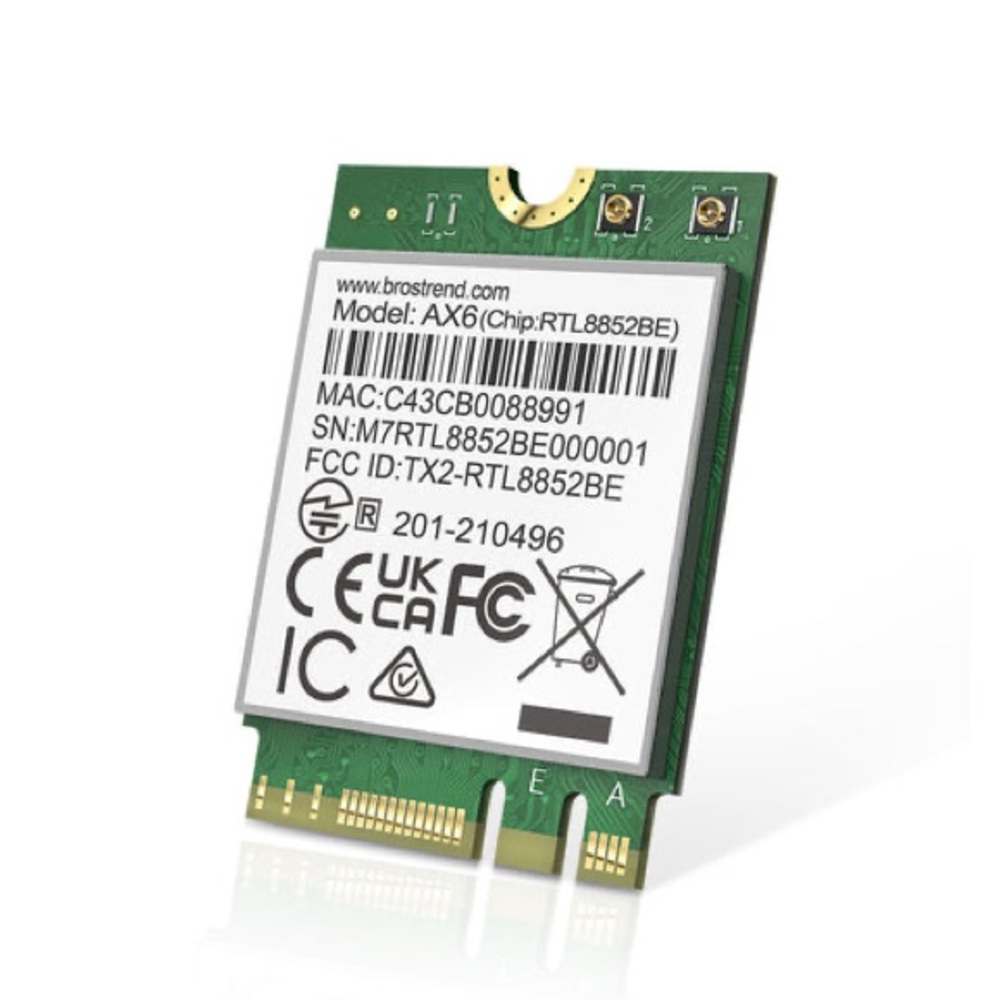 BrosTrend AX1800 WiFi 6 and Bluetooth 5.2 m.2 Upgrade Chip for laptops - New